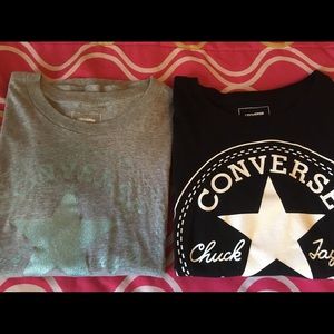 2 converse all star tees
